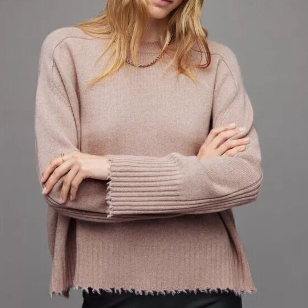 All Saints Kiera Cashmere crew neck-Z5